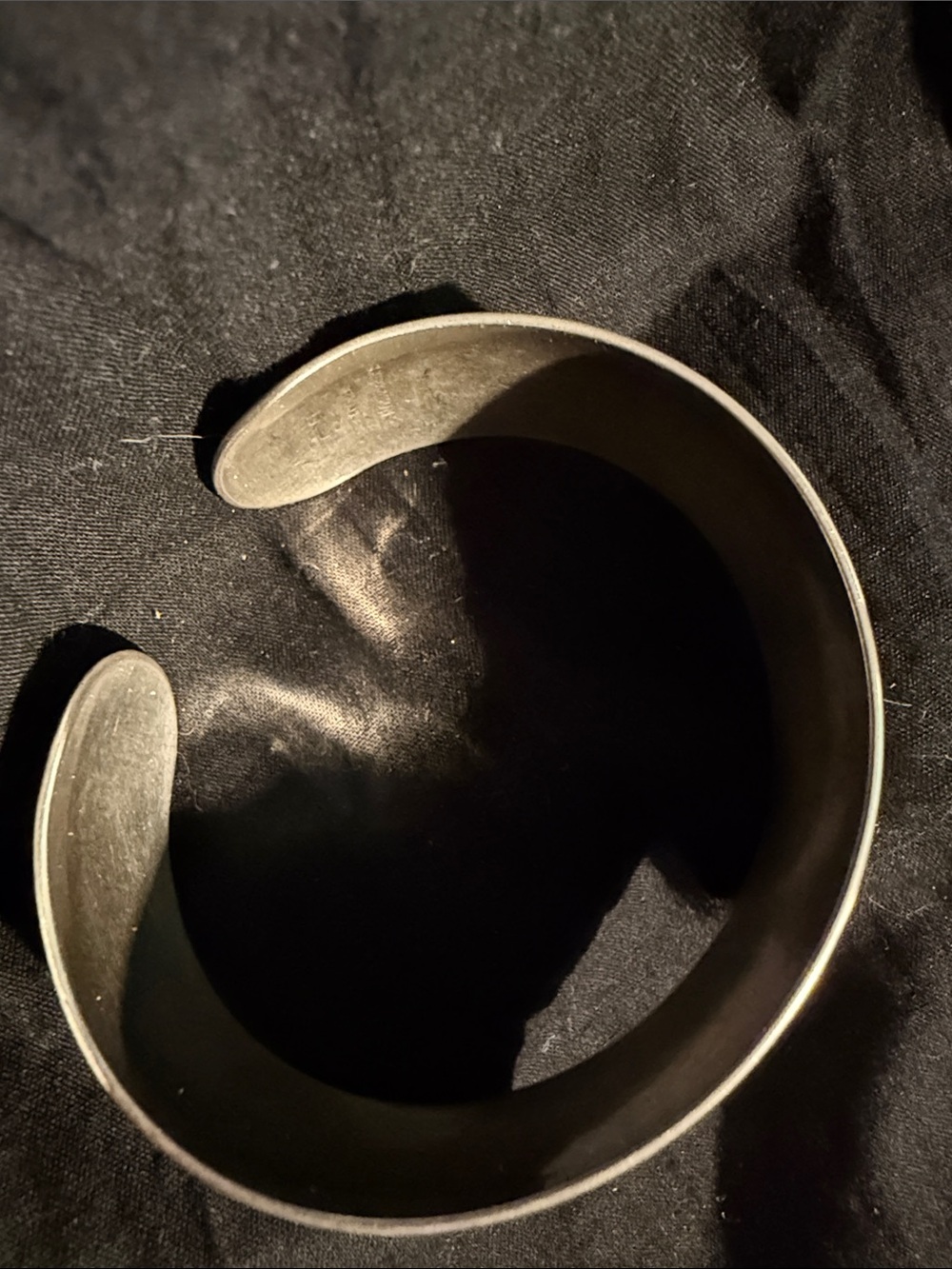 S. Kirk & Son Sterling Silver - Lily of the Valley Engraved Cuff Bracelet -SZ 7” - Picture 3 of 11